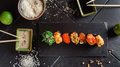 Sushi saus maken